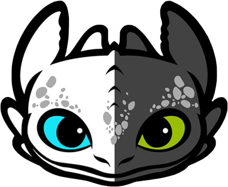 Маска ночной фурии