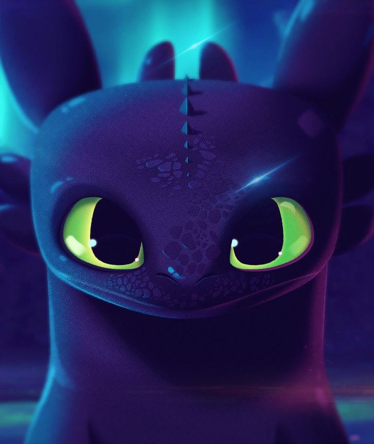 Глаза дракона ночная фурия