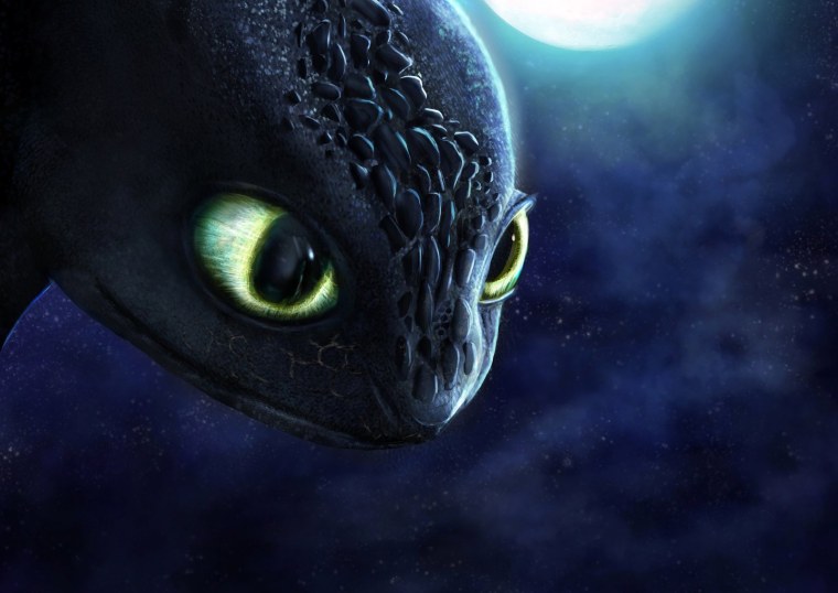 Глаза дракона ночная фурия