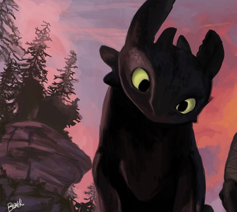 Ночная фурия Беззубик