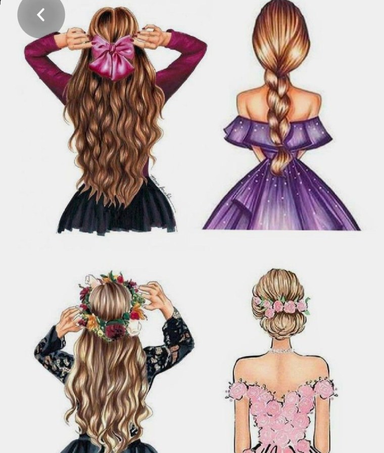 Девушка с тортом рисунок