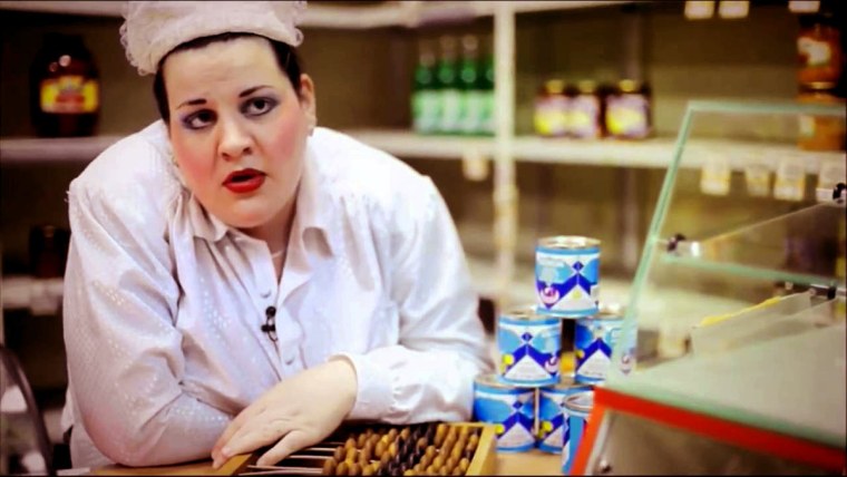 Советская продавщица