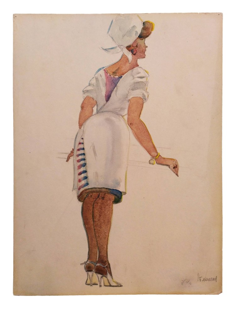 Советская буфетчица в живописи