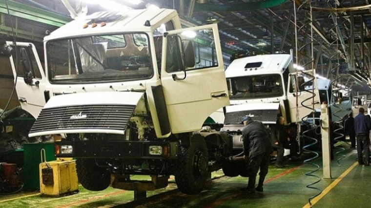 Завод МАЗ В Минске