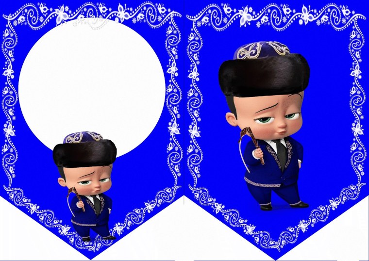 Бонбоньерка босс молокосос шаблон