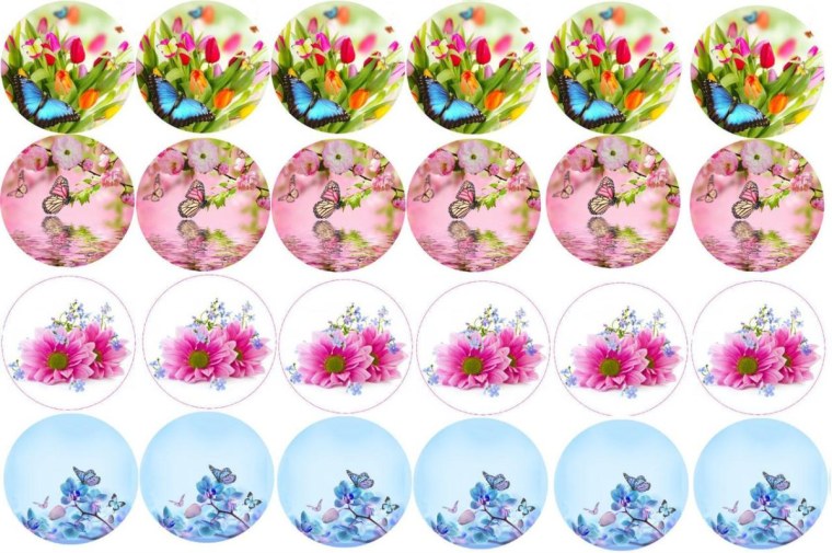 Макет на сахарной бумаге