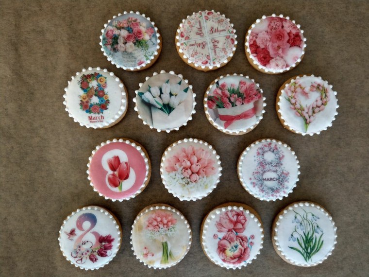 Капкейки с вафельной бумагой