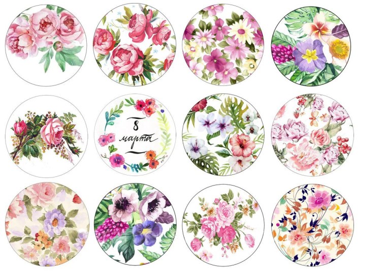 Печать на вафельной бумаге