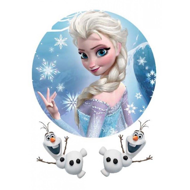 Торт Эльза Анна и Олаф