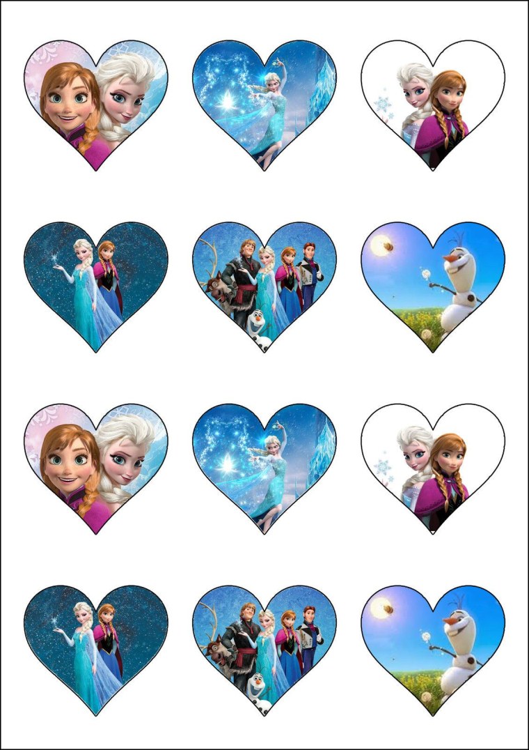 Топперы Ледяное сердце