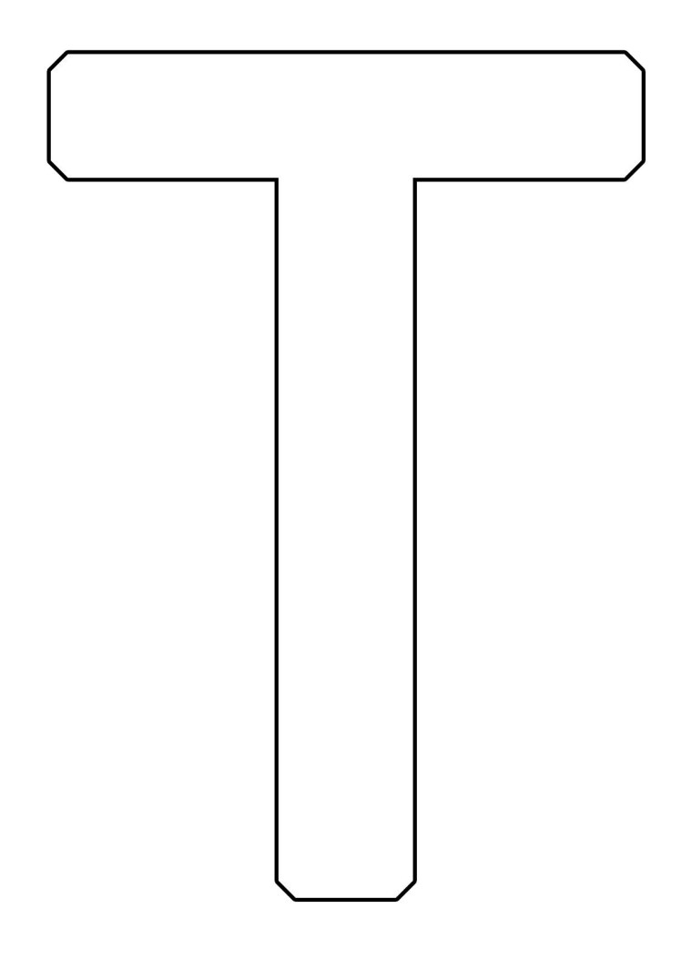 Большая буква т