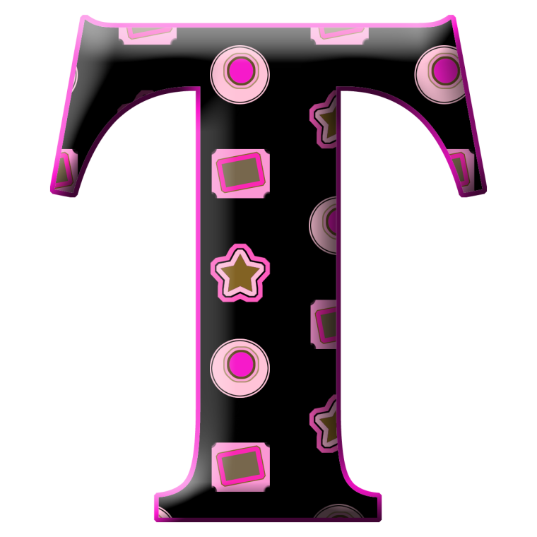 Декоративная буква т