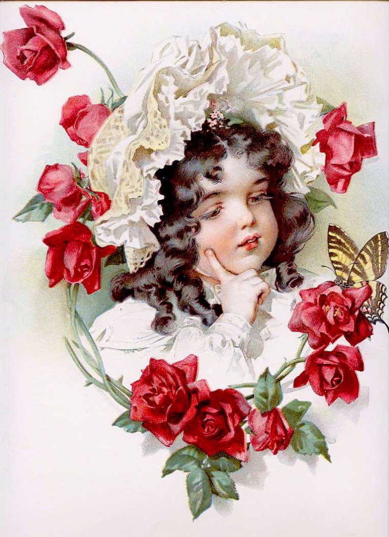 Открытки художницы Maud Humphrey Bogart