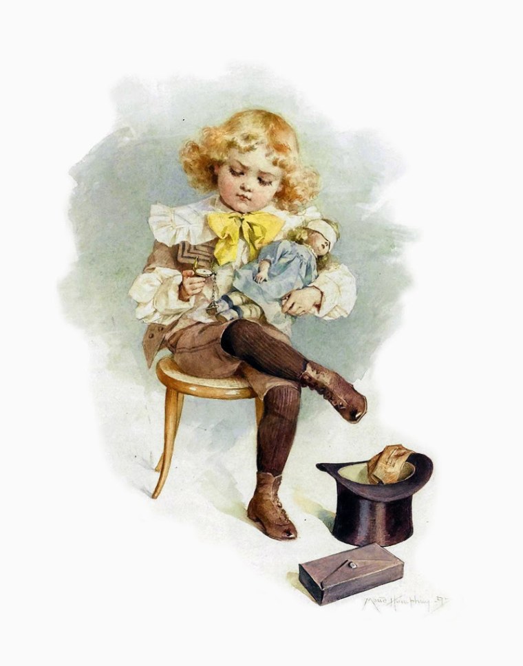 Художница Maud Humphrey Bogart