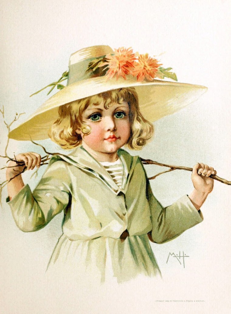 Цветы в винтажном стиле