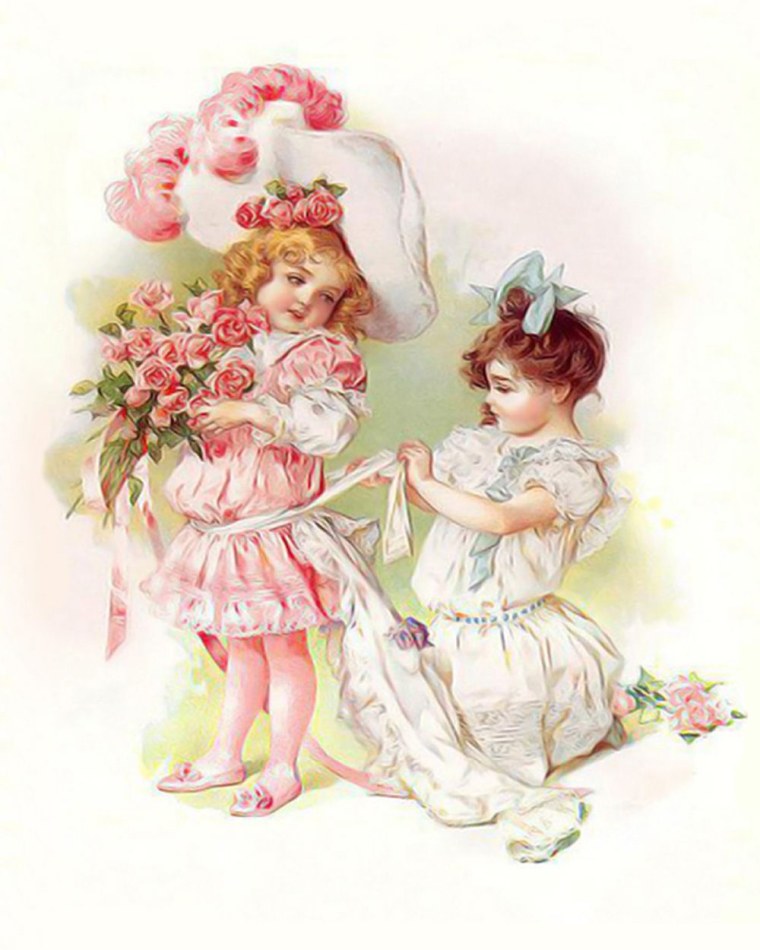 Винтажная открытка