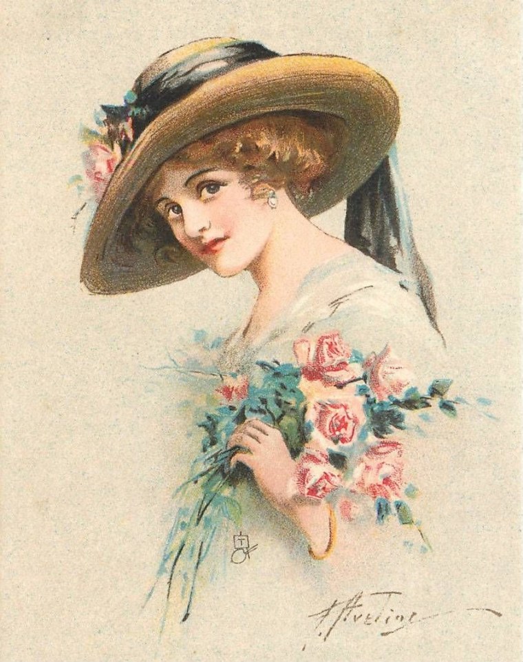 Красивые ретро открытки