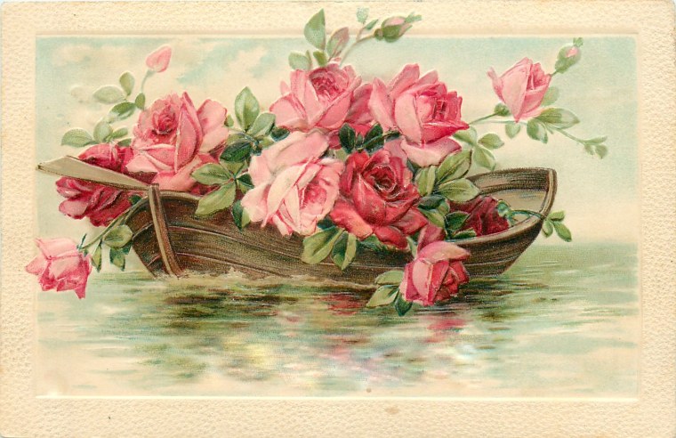 Старые открытки с куклами