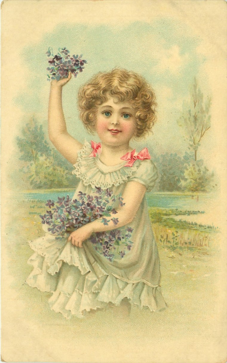 Художница Maud Humphrey Bogart