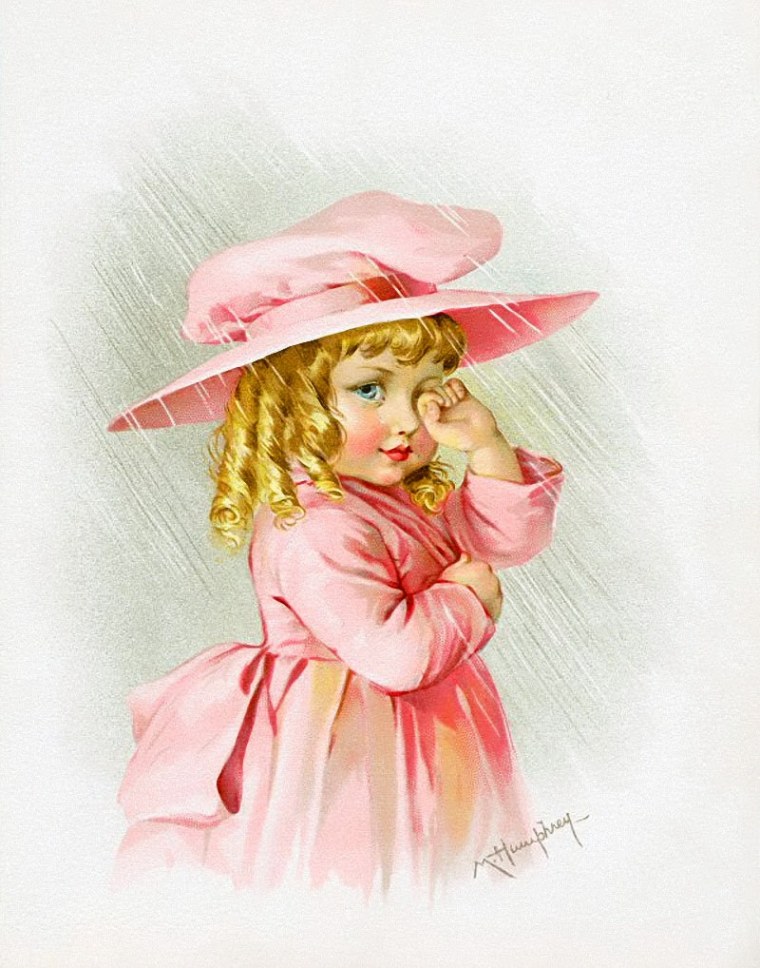 Винтажные дамы для декупажа