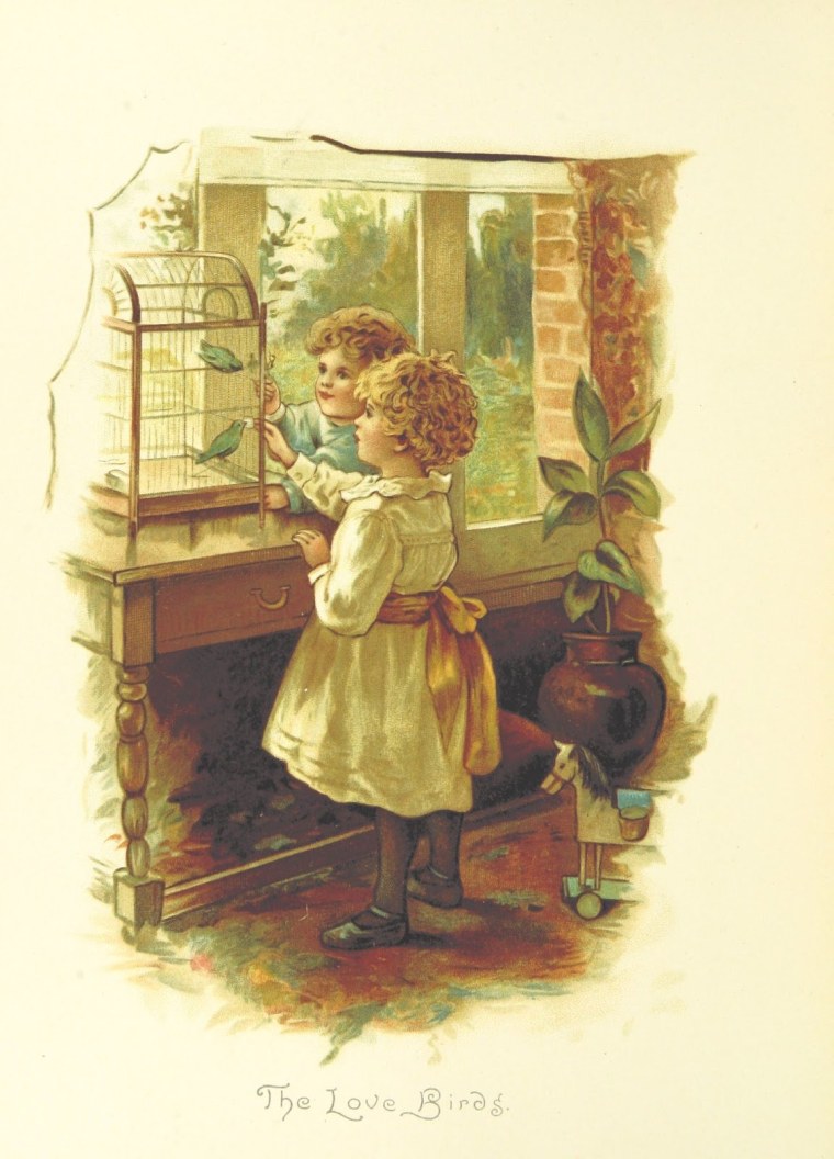 Винтажная открытка с цветами