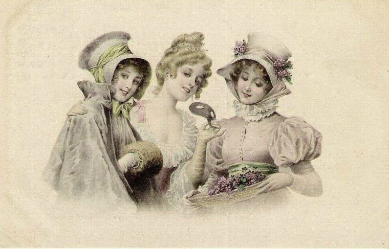 Коллекция старинных открыток