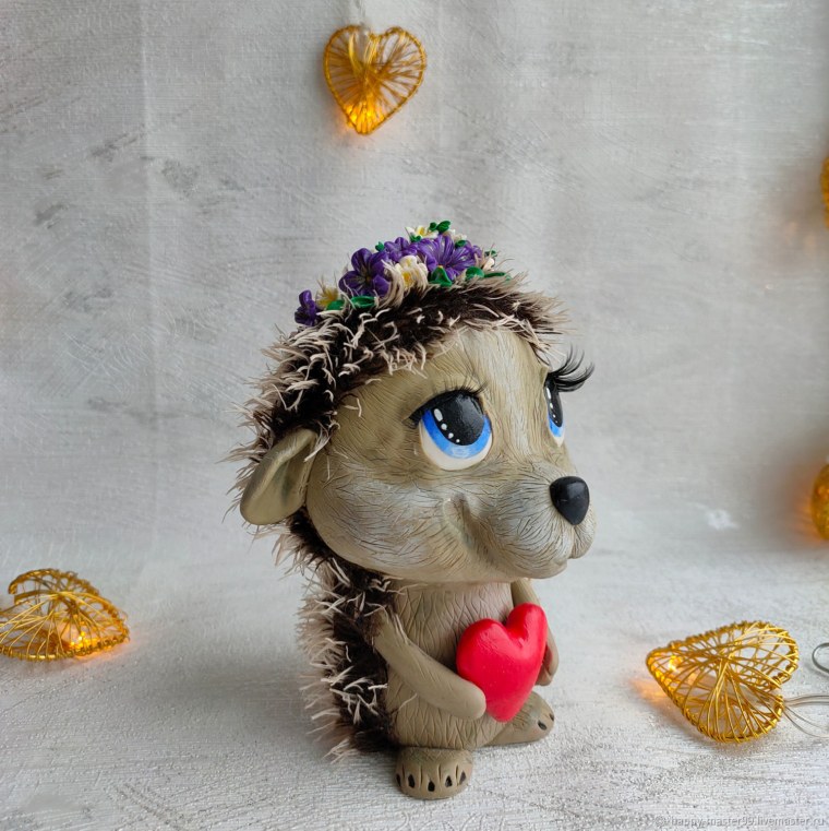 Ежик девочка фигурка