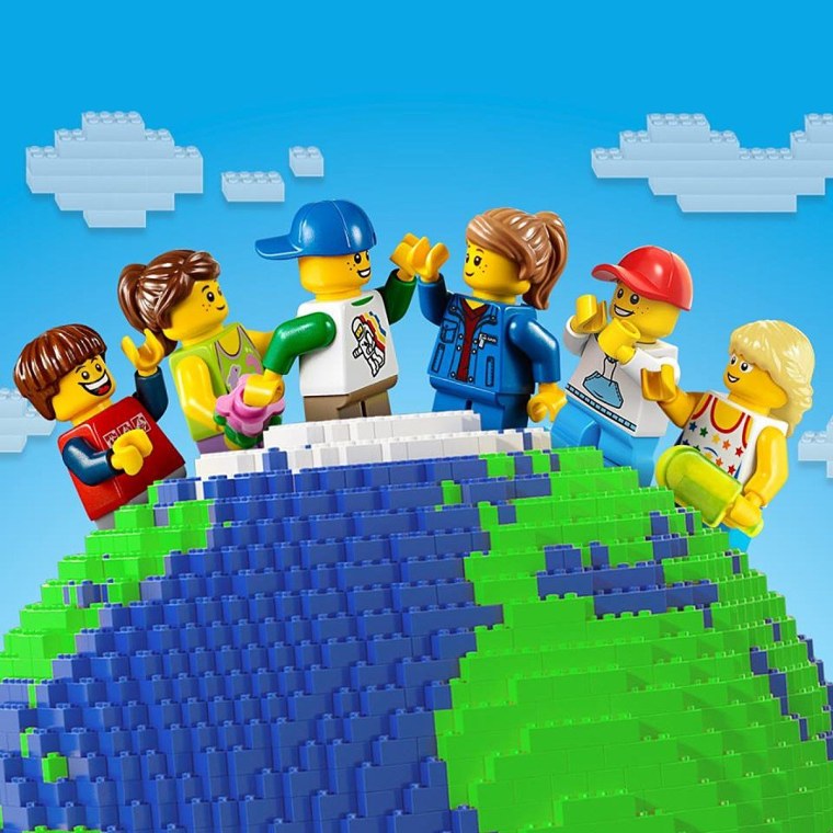 Лего баннер