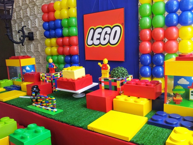 Баннер в стиле лего