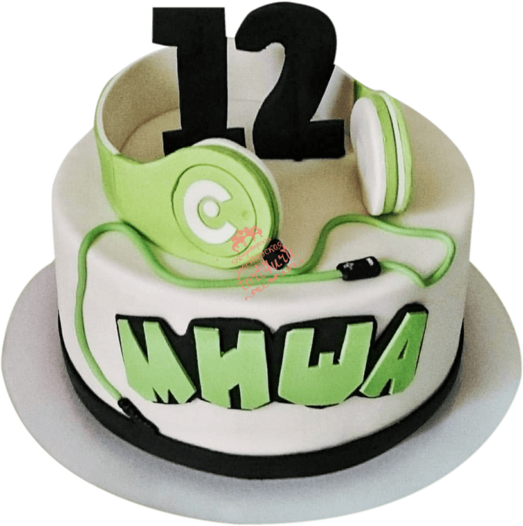 Торт для мальчика 9 лет с наушниками