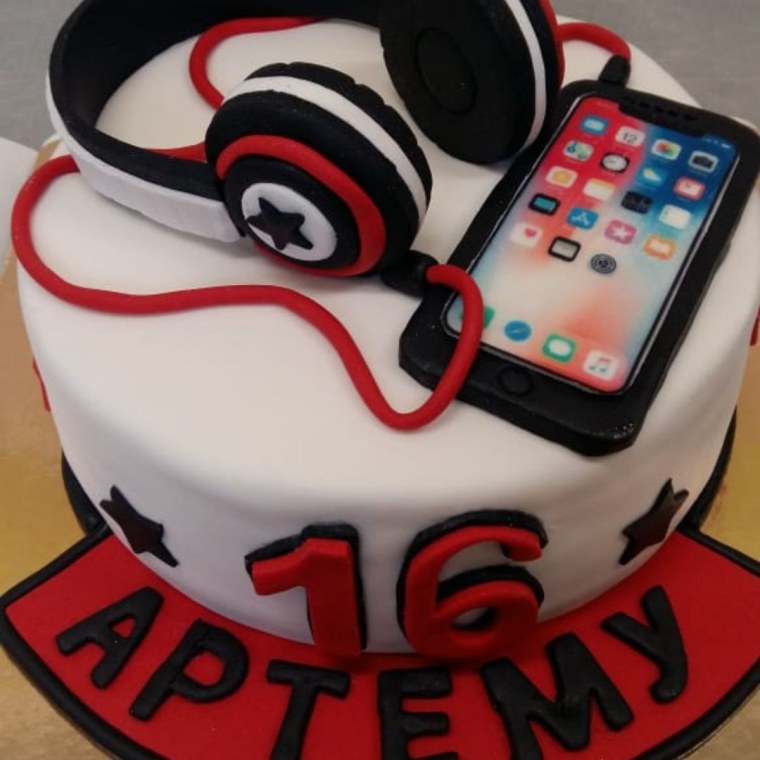 Торт на 15 лет для мальчика