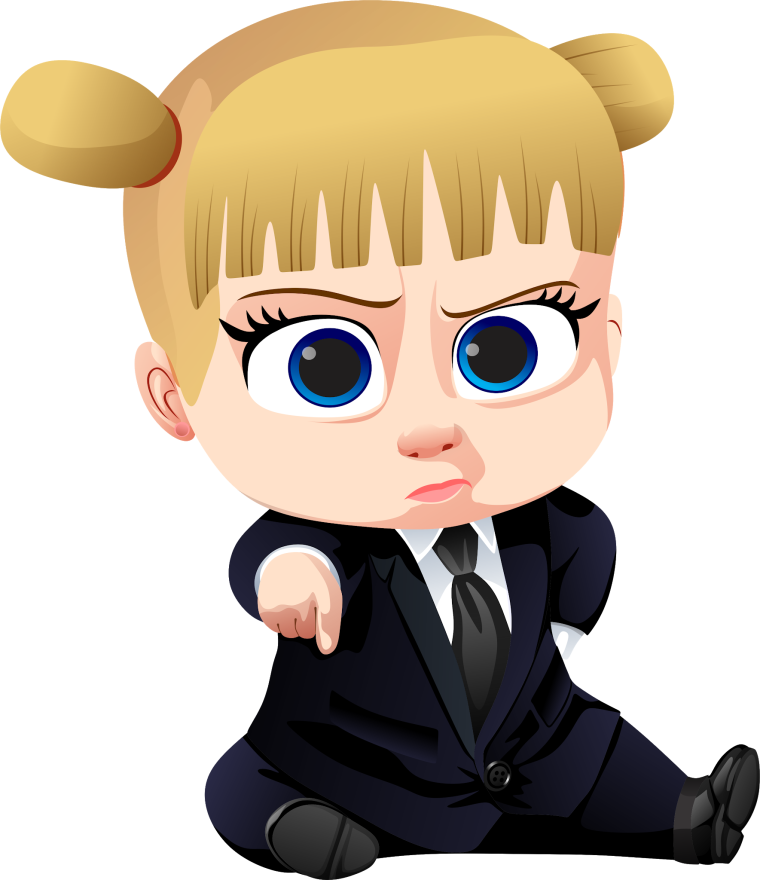 Босс молокосос девочка