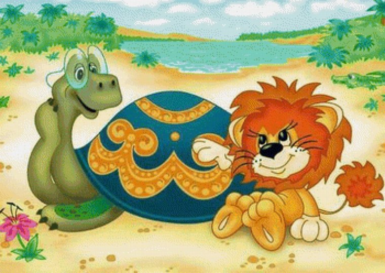 Черепаха ильвеок мультфильм