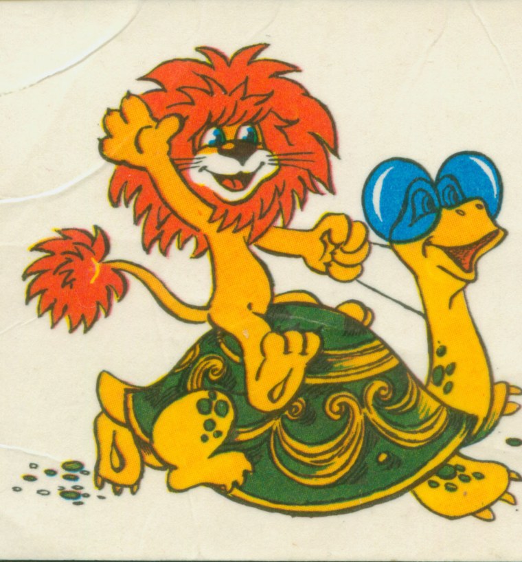 Львёнок и черепаха ель