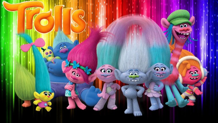 Тролли мультик 2016 Розочка