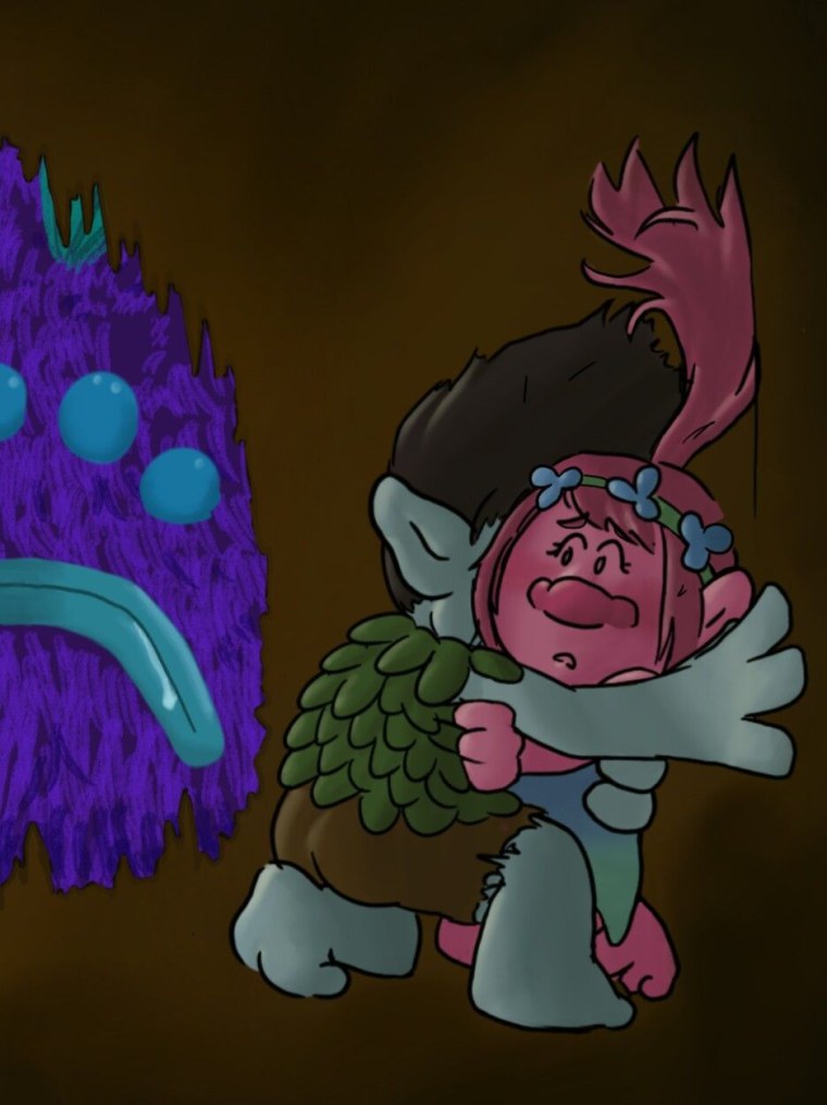 Тролли арты по мультику