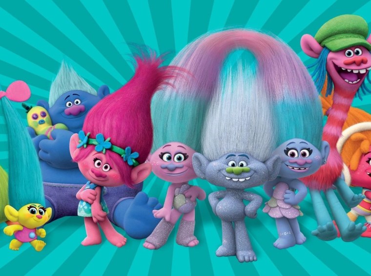 Тролли мультфильм 2016 афиша
