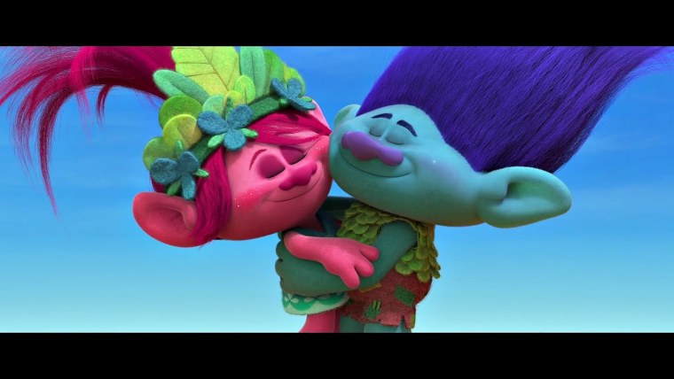 Розочка и Цветан Тролли мультик