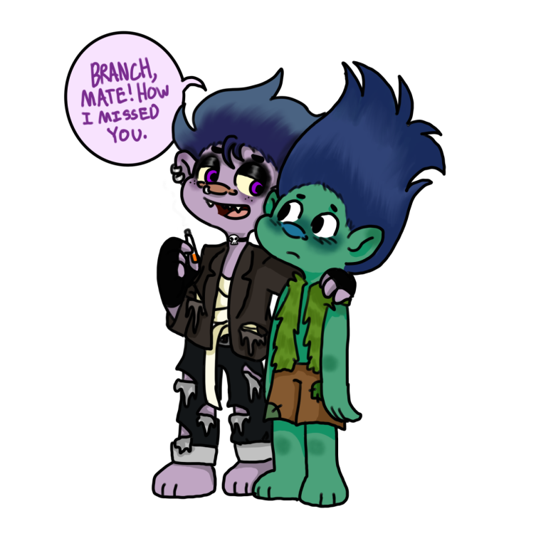 Тролли Цветан и ручеёк