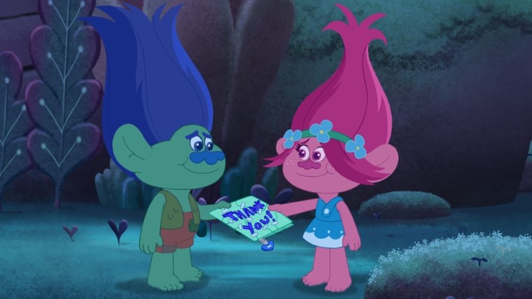 Розочка Тролли