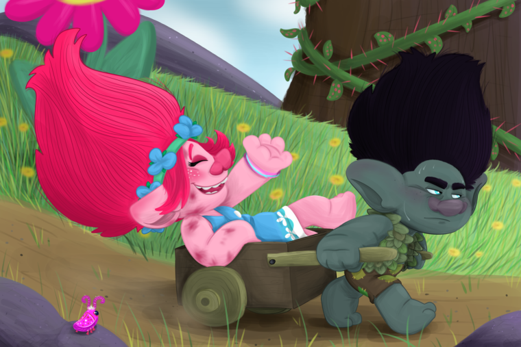 Мультфильм Тролли Поппи