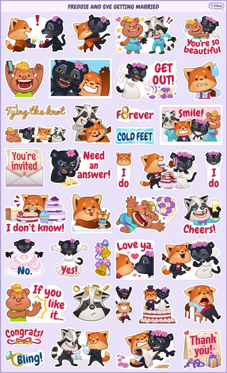 Стикеры из вайбера