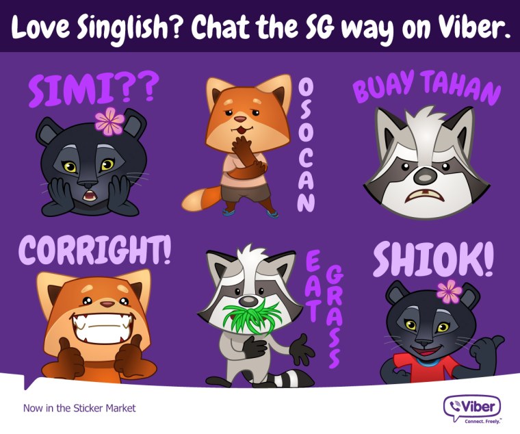 Стикеры вибер