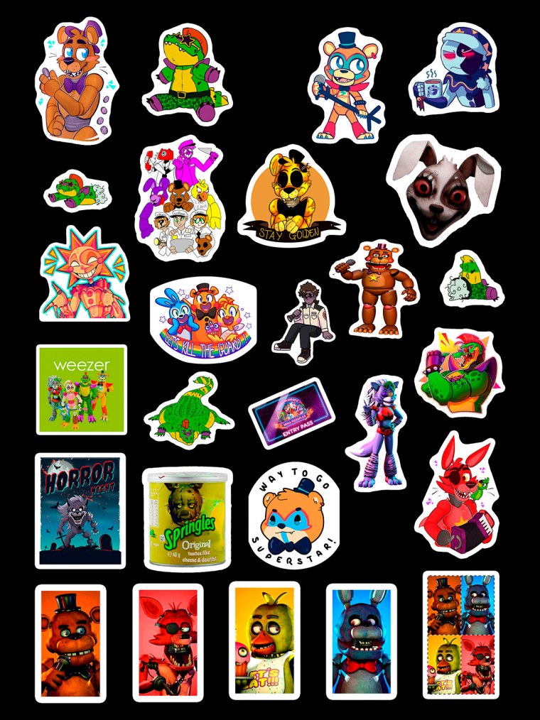 Стикеры ФНАФ 5