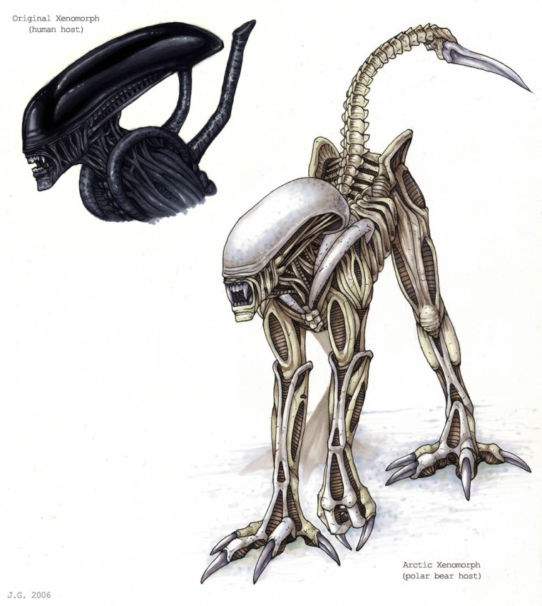 Ксеноморф Эволюция