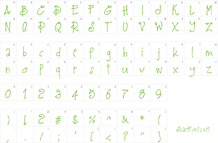 Язык хищников символы