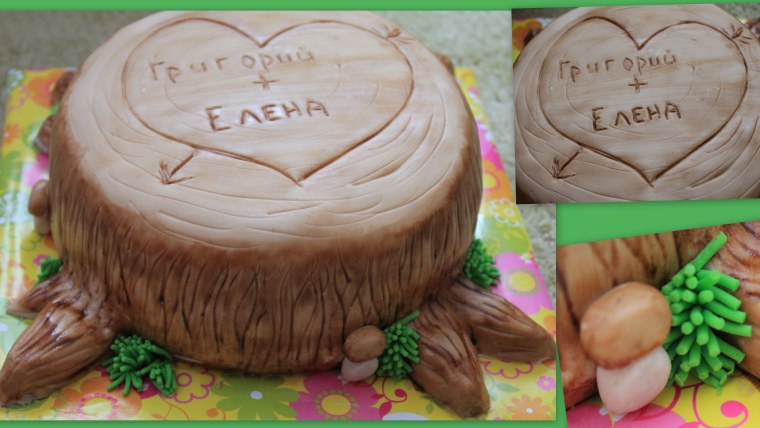 Торт на 5 лет свадьбы