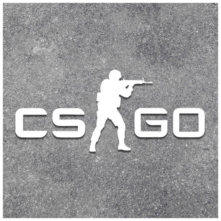 Логотип КС го раскраска