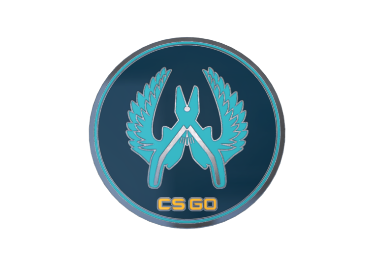 Круглый значок КС го