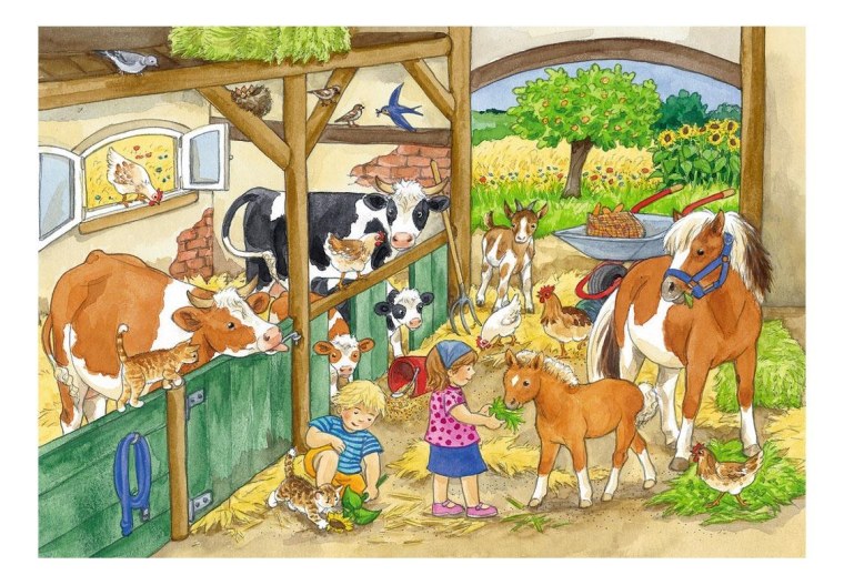 09195 Равенсбург пазл на ферме